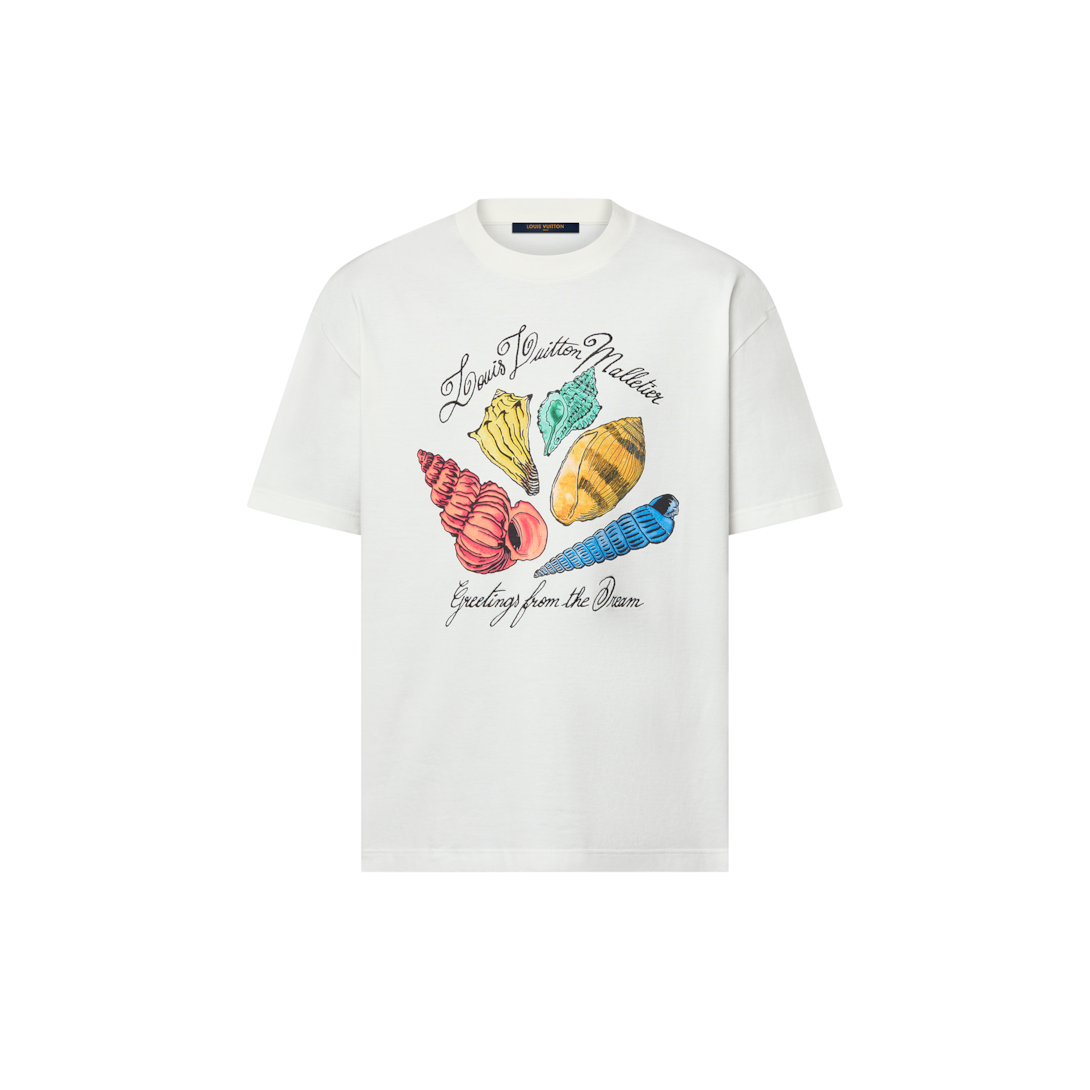 Camiseta de Manga Curta em Algodão Estampado - Discontinued